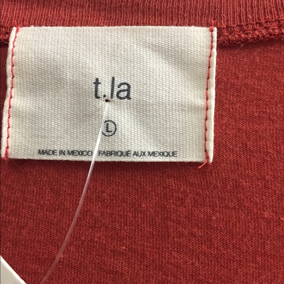 Anthropologie T.la Kerchief Tee NWT - Picture 4 of 5